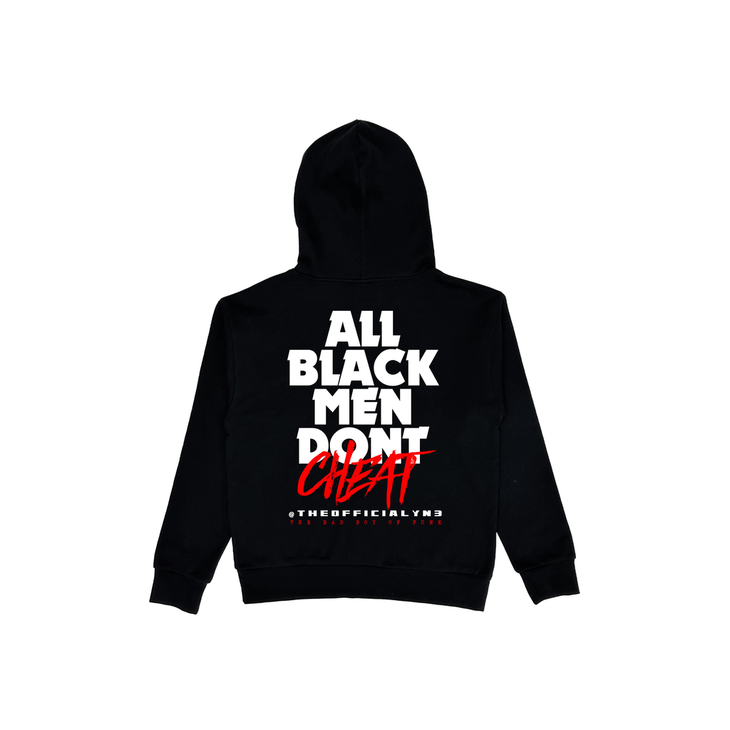 YN3 - All Men Don't Cheat - Black Hoodie