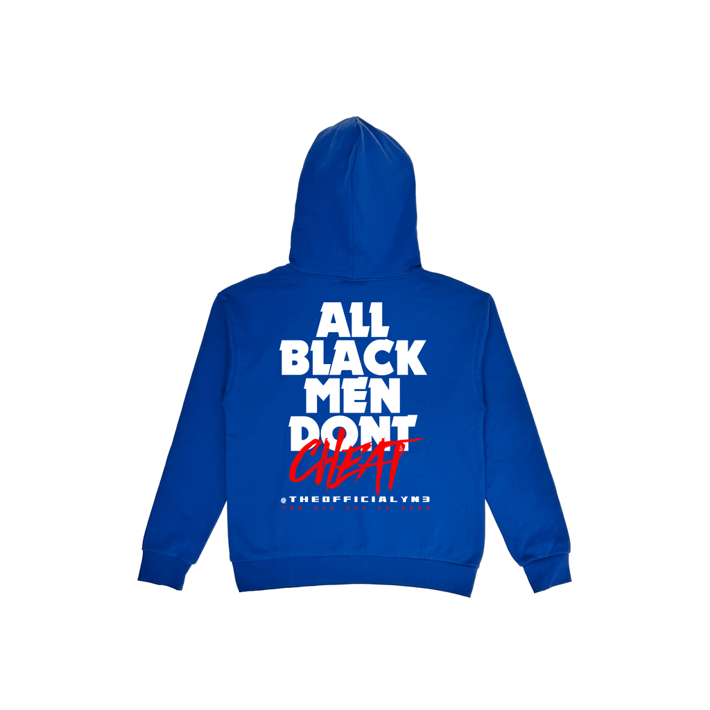 YN3 - All Men Don't Cheat - Blue Hoodie